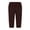 Brown, variant on Women's Leggings For Knee Length Capris Leggings For Yoga Exercise Workout Capris With Pockets Casual Brown M