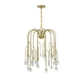 thumbnail image 2 of Noble Brass Six Light Chandelier from the Anholt Collection, 2 of 5