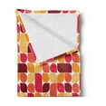thumbnail image 2 of Vintage Soft Flannel Fleece Blanket, Bauhaus Style Inspired Geometric Asymmetric Retro Pattern with Pastel Colors Print, Cozy Plush for Indoor and Outdoor Use, 50" x 60", Multicolor, by Ambesonne, 2 of 5
