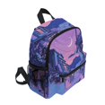 thumbnail image 2 of FORMRS School Backpack with Front Zippered Pocket 12" Student Travel Daypack, Cat Walking in Street, 2 of 6