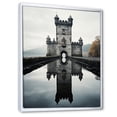 thumbnail image 2 of Designart "Castles Minimalist III" Cityscapes Floater Framed Wall Decor, 2 of 7