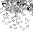 thumbnail image 4 of Uxcell 200Pcs Acrylic Star Rhinestone 0.24x0.24" Flat Back Plastic Gems Jewelry Stickers for Craft White, 4 of 4