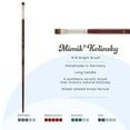 thumbnail image 2 of Creative Mark Mimik Kolinsky Watercolor Brush - # 10 Bright - Long Handle Synthetic Paint Brush - Handmade in Germany - Synthetic Sable Paint Brushes for Professional Artists - Animal-Friendly, 2 of 7