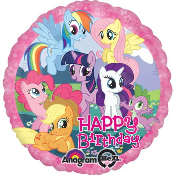 My Little Pony Happy Birthday Balloon 18" ( Each)