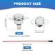 thumbnail image 2 of Termostato KSD301 con cable, Interruptor de temperatura N.C 25A 160℃ 2 Pcs, 2 of 6