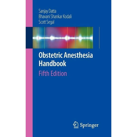 Obstetric Anesthesia Handbook, (Paperback)