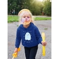 thumbnail image 2 of Funny Watercolor Ghost Hoodie Toddler -Image by Shutterstock,  5 Toddler, 2 of 4