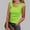 Green, variant on Women's Square Neck Tank Top Sleeveless Casual Layering Shirt For Summer Ideal For And Outfits Comfortable Basic Top Active Loose Tops for Women Tang Tops Tops for Women Loose Fit