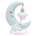 thumbnail image 1 of Coofit Night Light Decorative Cartoon Moon Table Decor Light Bedside Light for Room, 1 of 10