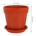 thumbnail image 1 of BESTYASH 10Jgo Macetas Plásticas Multiusos Para Plantas Y Hierbas Ideal Para Exteriores, 1 of 5