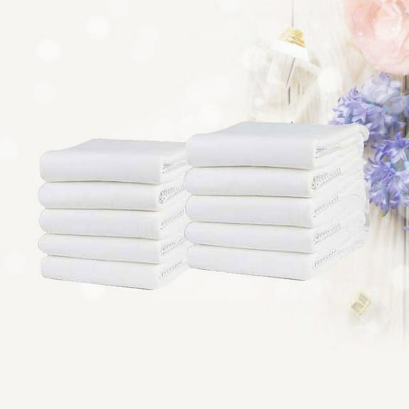 LEORX Disposable Pant White Adult Diaper Elders Accessories 10Set 44.5*11.8in