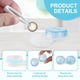 thumbnail image 3 of Estuches para lentes de contacto KAOPET transparentes, paquete de 20, 5 colores a granel, 3 of 7
