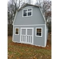 thumbnail image 4 of Shed Windows and More 18" W x 36" H White (Flush Mount) Shed Window Tempered Glass with Screen Chicken Coop Playhouse, 4 of 5