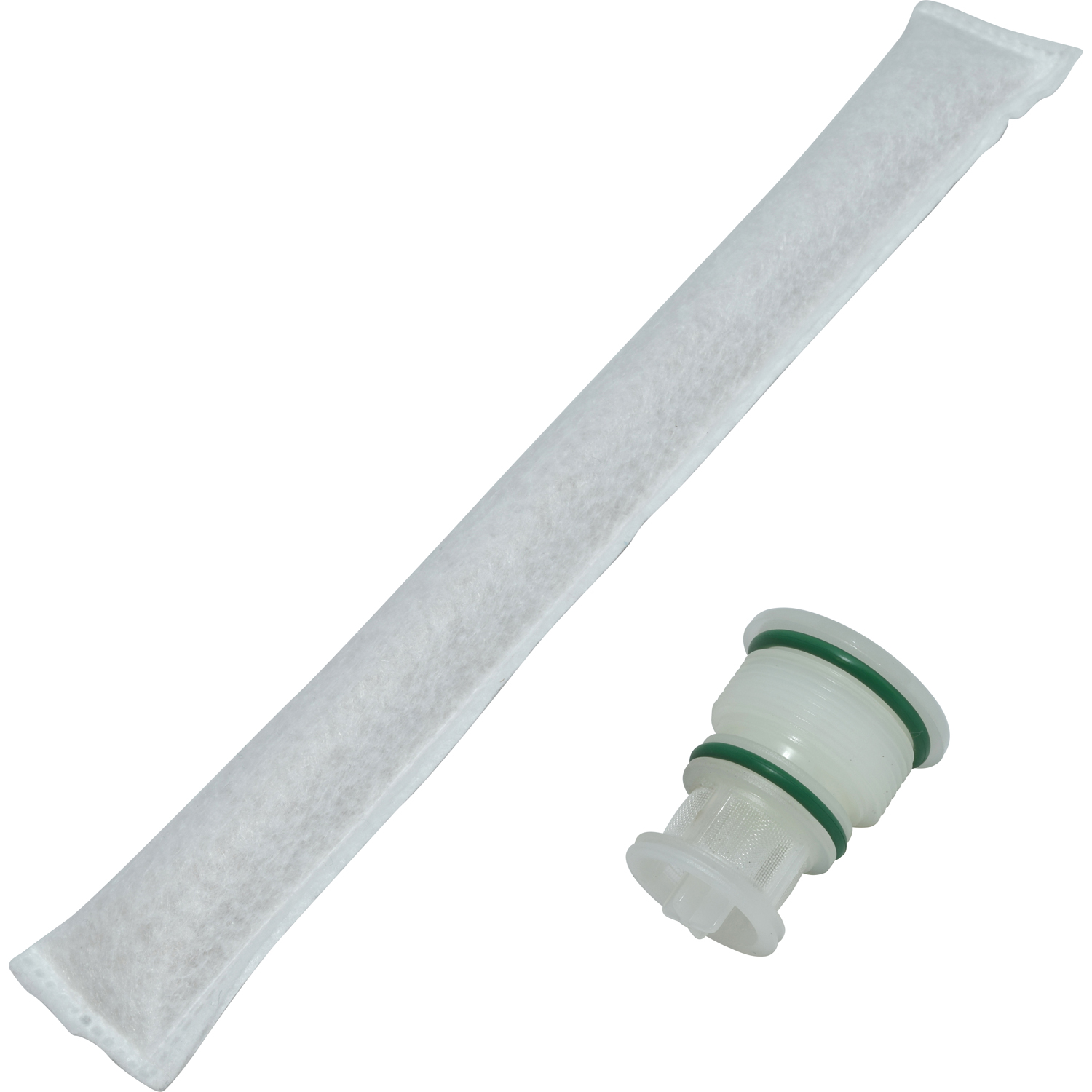 A/C Receiver Drier / Desiccant Element Kit Header and Desiccant Bag
