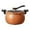 Orange, variant on Hearth & Gear Kitchen Vacuum Micro Pressure For Fast Even Heating And Function Non Stick Pan Compatibility For Everyday Cooking The Coated Pan Flat Pan Stainless Steel Nonstick Pan 10 Skillet Set with