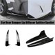 thumbnail image 4 of For C-Class W205 C180 C200 C300 C43 C63 2015-2021 Rear Bumper Lip Diffuser Splitter Trim, 4 of 5