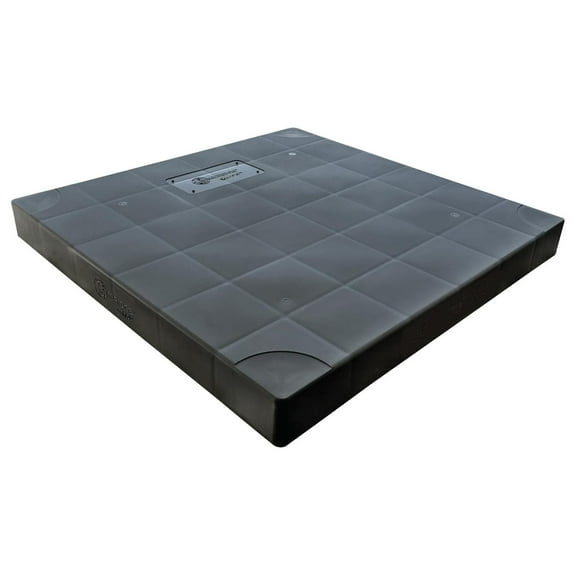 Black Condenser Pad/Base, 36x36x3 in – Supports Air Conditioner Units and Other Outdoor Equipment