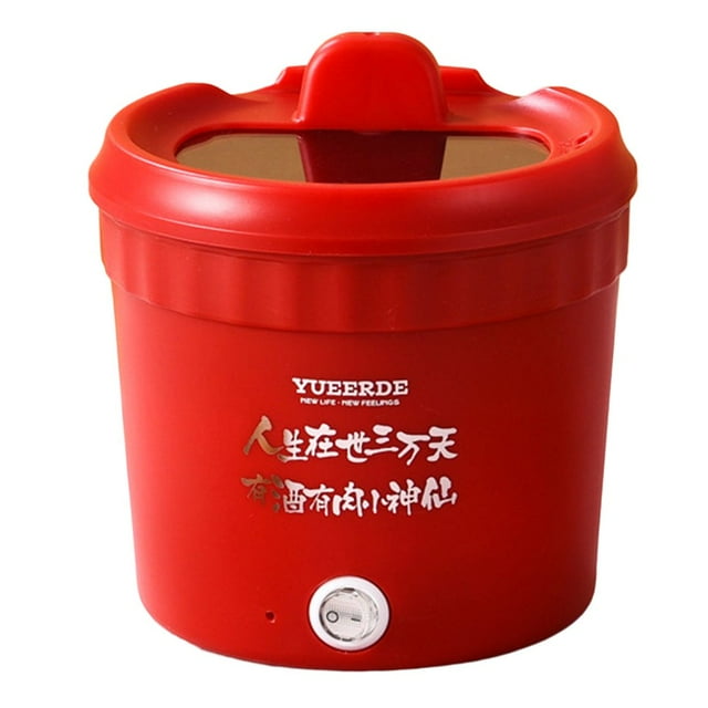 POINTERTECK 1.2L Hot Pot Electric Rapid Noodles Cooker Portable Mini Pot for Stir Fry Steak Noodles Ramen Cooker Dorm Office