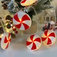 thumbnail image 6 of HongHeng Candy String Lights, 118" Christmas Decorations Fairy Lights, Connectable Red Sweet Sugar Lights for Outdoor & Indoor Christmas Party Thanksgiving Christmas Tree Decor, 6 of 6