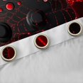 thumbnail image 4 of Manfei Female Men Black Gamepads Blackout Curtains Set of 2 (52x84 Each),Gothic Spider Web Window Curtains,Video Game Curtains and Drapes,Ultra Soft Home Decor, 4 of 6