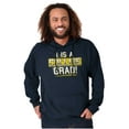 thumbnail image 5 of College Grad Class Degree Educated Hoodie Sweatshirt Women Men Brisco Brands M, 5 of 6