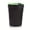 Black, variant on 1pc Macaron Color Luminous Ashtray - Self-Extinguishing Cup Holder Portable Car Cigarette Box, Odor-Proof Multi-Purpose Ashtray with Lid for Cars and Trucks SUVs, Keep Interior Accessories Clean