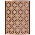 thumbnail image 2 of Nourison Aloha Indoor/Outdoor Red 3'6" x 5'6" Area Rug, (4x6), 2 of 5