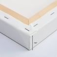 thumbnail image 5 of Creative Mark Mimik Recycled Stretched Canvas - 9x12" Box of 3 - Made from Recycled PET Plastic Bottles - Durable Archival Weave - Triple Acrylic Primed Painting Canvases - 400gsm, 1-1/2 in Deep Pine, 5 of 7