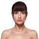 thumbnail image 1 of Pelucas con flequillo para mujer, peluca ondulada suelta con flequillo de cabello humano, flequillo con flequillo natural para niñas y mujeres, cabello artificial., 1 of 3