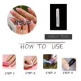 thumbnail image 5 of 24 uñas Stiletto Press On, uñas postizas medianas de nubes, uñas postizas lindas de almendra brillante, uñas acrílicas artificiales de cubierta completa para mujeres y niñas.nota:n, 5 of 5