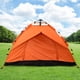 thumbnail image 3 of Tienda de campaña plegable de tela Oxford, totalmente automática, para exteriores, viajes y acampada (naranja), 3 of 5