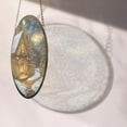 thumbnail image 4 of Christmas House Stained Glass Suncatcher, Christmas House, Christmas House Stained Glass Decor, Hanging Ornament for Christmas, Christmas Womens Gifts for Birthday GNIEsL, 4 of 5