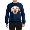 thumbnail image 2 of Wild Bobby, Golden Retriever Cute Gift, Dog Lover, Unisex Crewneck Graphic Sweatshirt, Vintage Heather Navy, Small, 2 of 4