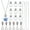 Shape07, variant on 64pcs Glass Bottle Necklace Making Kit Glass Bottle Charm Screw Cap Bottles Empty Hourglass Clear Vial Charm