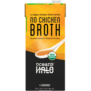 Ocean’s Halo Organic and Vegan No Chicken Broth, 32 oz. per Unit, 2 Pack