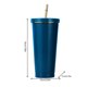 thumbnail image 3 of Vaso portátil de acero inoxidable de doble capa Meuva con aislamiento y borde, vaso creativo con pajita, pintura duradera, vasos dietéticos de 500 ml, recipientes para almacenar alimentos con, 3 of 8
