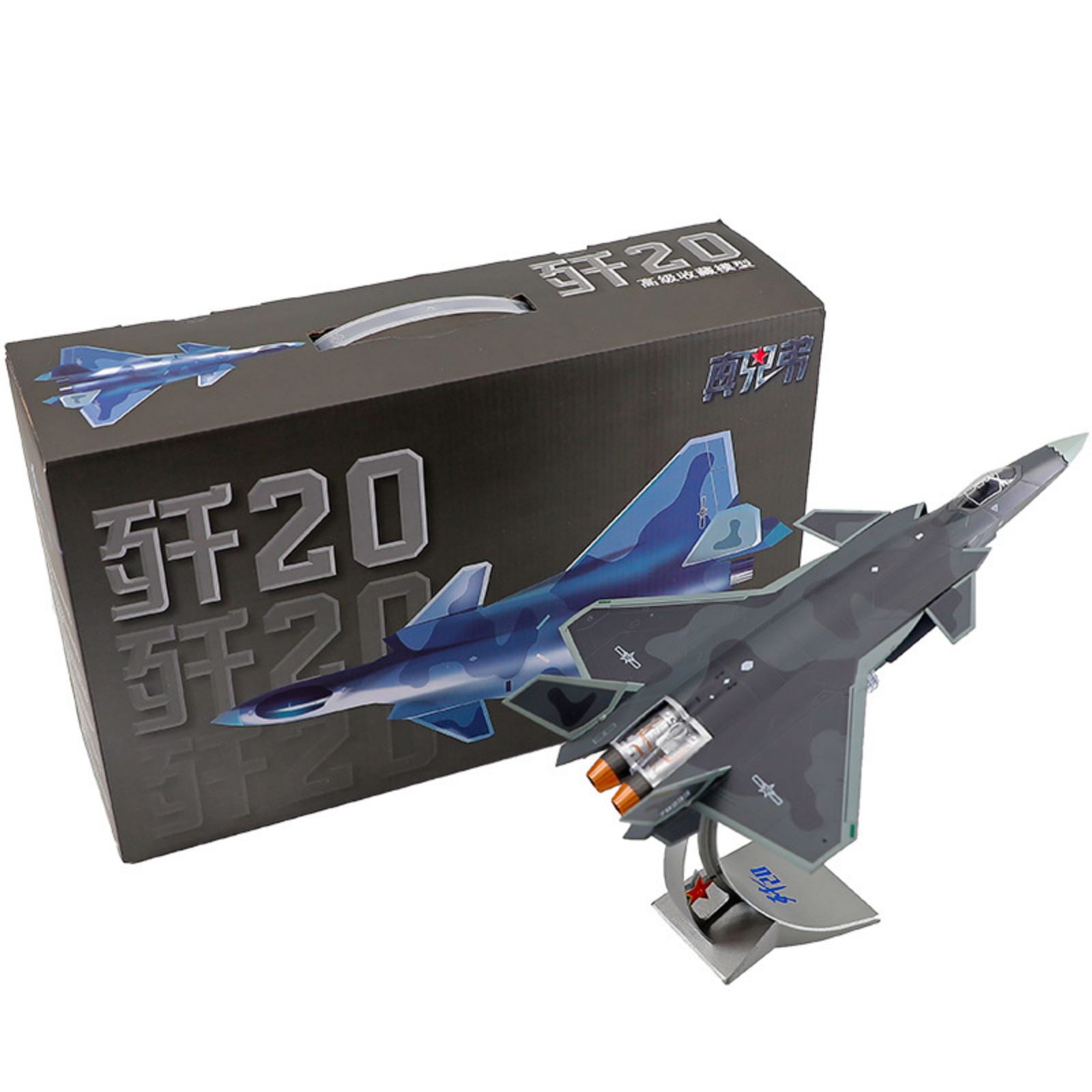 TAPDRA J-20 Fire Fang Fighter Chinese Model Airplane 1 144 Scale Diecast Metal Replica Aircraft Decor Collection Gift