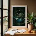 thumbnail image 6 of Quiet Alleyway - Chicago Illinois Photography Cityscape Nightlife Architecture Street Photography Moody Industrial Oak Framed Wall Art Print 20 x 30 inches, 6 of 59