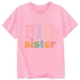 thumbnail image 5 of ibiyuan Big Sister Shirts for Girls 14-16 Promoted To Big Sis T-Shirt Pregnancy Announcement Short Sleeve Shirts Shirts for Girls Big Sister Outfit Tees Girl Tops Size 12, 5 of 5