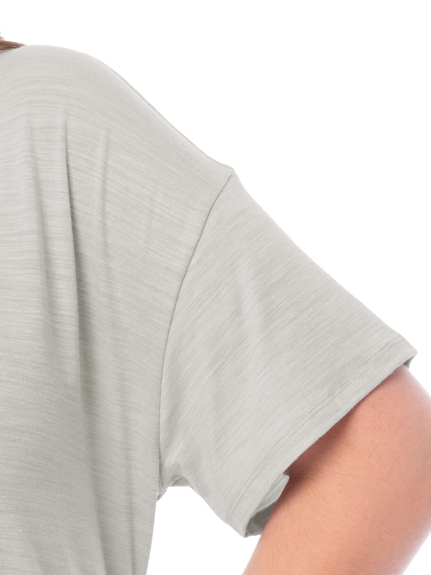 Fruit of the Loom Women's Soft and Breathable Short Sleeve Crew Top & Pajama Short Set, Sizes S-4X