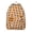 Fast Food Hambur, variant on Summer Pineapple Pattern School Backpack, Golden Tropical Fruit Print Lightweight Travel Backpack for Women and Teens