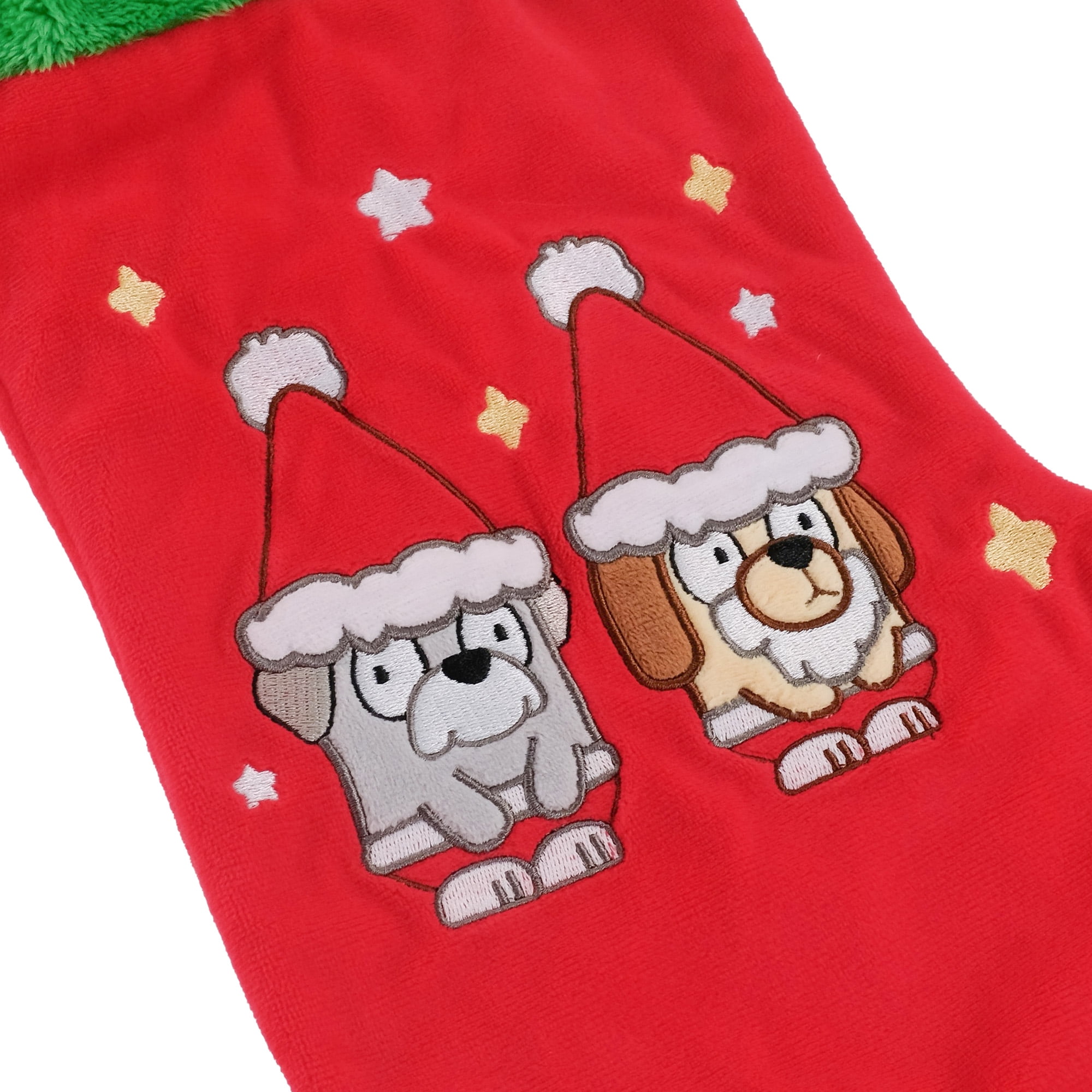 Bluey Three Dimensional Plush Head Christmas Stocking – 20 Inch