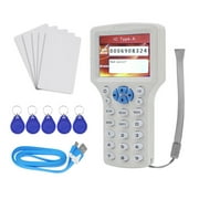 Jahy2Tech 10 Frequency NFC Smart Card Reader Writer RFID Copier Duplicator 125KHz 13.56MHz