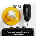 thumbnail image 3 of Saxophone 2.4G Saxophone Wireless Microphone Receiver Set Noise Reduction Outdoor Professional Stage Performances Intelligent Noise Reduction Pickup Microphone Plug and Play, 3 of 6