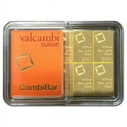 Valcambi CombiBar - 1 Troy Oz (10 x 1/10 Oz), .9999 Gold