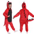 thumbnail image 1 of Kigurumi-Pijama de unicornio para niños y niñas, ropa de dormir de animales de dinosaurio, mono de Navidad, monos de bebé, 1 of 4