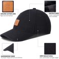 thumbnail image 2 of HSHDLDF Casquette de Baseball Légère Papa Chapeau Unisexe Non Structuré Doux, 2 of 6