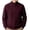 Wine, variant on KeShDi Big and Tall Half Zip Sweater for Men Turtleneck Knit Long Sleeve Pullover Winter Top Black 4X