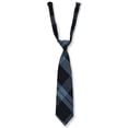 thumbnail image 3 of Cookies Boys' Banded Tie Color: blue/navy/gold *plaid #9a* Size: 12", 3 of 3
