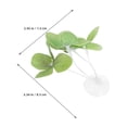 thumbnail image 2 of SOPOTUTU 6pcs artificial fish tank grass with Realistic Appearance for DIY Landscaping for Home Users, 2 of 8